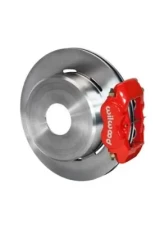 Wilwood Forged Dynalite Rear Parking Brake Kit, Plain Face Rotor - Red                                     - 140-7150-R - Image 2
