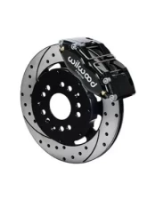 Wilwood Dynapro Radial Big Brake Front Brake Kit , Drilled and Slotted Rotor - Black - Mitsubishi Eclipse 1995-1999                                     - 140-8292-D - Image 2