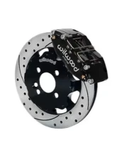 Wilwood Dynapro Radial Big Brake Front Brake Kit, Drilled and Slotted Rotor - Black - Mini Cooper                                     - 140-8528-D - Image 2