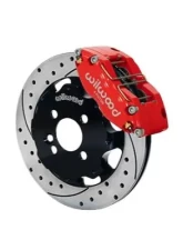 Wilwood Dynapro Radial Big Brake Front Brake Kit, Drilled and Slotted Rotor - Red - Mini Cooper                                     - 140-8528-DR - Image 2