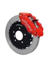 Wilwood Forged Narrow Superlite 6R Big Brake Front Brake Kit, Plain Face Rotor - Black - BMW M3 E36 1992-1999                                     - 140-8797-R - Image 2