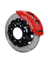 Wilwood TC6R Big Brake Truck Front Brake Kit, Slotted Rotor - Black Caliper                                     - 140-8996-R - Image 2