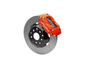 Wilwood Dynapro Radial Big Brake Front Brake Kit, Slotted Rotor - Black - Subaru Impreza | WRX