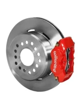 Wilwood Forged Dynalite Rear Parking Brake Kit, Plain Face Rotor - Red                                     - 140-9315-R - Image 2