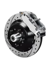 Wilwood Forged Narrow Superlite 6R Big Brake Front Brake Kit, Drilled and Slotted Rotor - Polished                                     - 140-9920-DP - Image 2