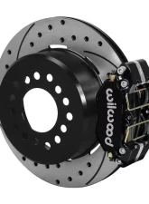 Wilwood DP-DB P/S Park Brake Kit Drilled New Big Ford  2.50 Inch Offset 12.19 Inch Rotor Black                                     - 140-13207-D - Image 2