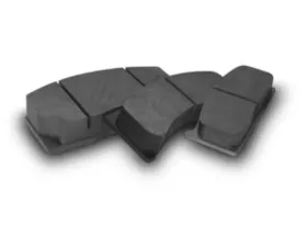Wilwood Pad Set Purple Alum Rtr 6812 DLS, DLS Floater, DPS