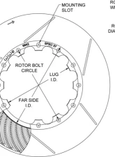 Wilwood Rotor Slotted GT48 SPC-37-RH Bedded                                     - 160-6843-B - Image 2