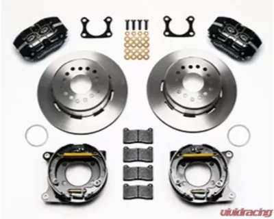 Wilwood DP-DB Front Kit 11.00 Inch Rotor Vented Red Chevrolet Camaro | Nova | Chevelle 1967-1969 - 140-13202-R