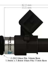 Injector Dynamics ID2600-XDS Fuel Injector Set Cadillac | Chevrolet | Holden | Pontiac 2005-2021                                     - 2600.34.14.15.8 - Image 2