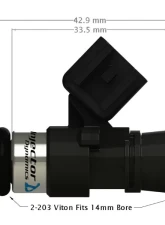 Injector Dynamics ID2600-XDS Fuel Injector Set Cadillac | Chevrolet | Holden | Pontiac 2005-2021                                     - 2600.34.14.15.8 - Image 3