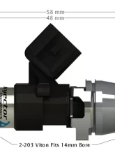 Injector Dynamics ID2600-XDS Fuel Injector Set Cadillac | Chevrolet | Holden | Pontiac 2005-2021                                     - 2600.34.14.15.8 - Image 5