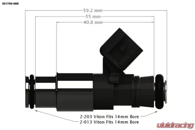 Injector Dynamics ID2600-XDS Fuel Injector Set Cadillac | Chevrolet | Holden | Pontiac 2005-2021 - 2600.34.14.15.8