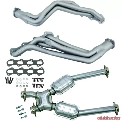BBK Performance Parts 99-04 MUSTANG COBRA 1-5/8 LONG TUBE HEADERS PLUS MID PIPE (TITANIUM CERAMIC) Ford Mustang - 15332