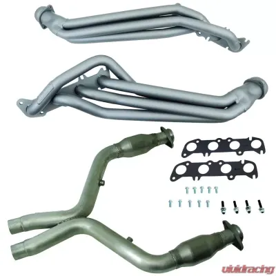 BBK Performance Parts 11-14 MUSTANG GT 1-3/4 LONG TUBE HEADERS PLUS MID PIPE (TITANIUM CERAMIC) Ford 5.0L V8 - 16331
