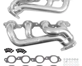 BBK Performance Parts 2019-2022 CHEVY TRUCK 5.3/6.2L 1-3/4?? SHORTY Headers (POLISHED SILVER CERAMIC)