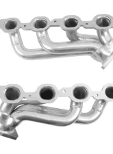 BBK Performance Parts 2019-2022 CHEVY TRUCK 5.3/6.2L 1-3/4?? SHORTY Headers (POLISHED SILVER CERAMIC)                                     - 40480 - Image 2