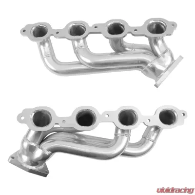 BBK Performance Parts 2019-2022 CHEVY TRUCK 5.3/6.2L 1-3/4?? SHORTY Headers (POLISHED SILVER CERAMIC) - 40480