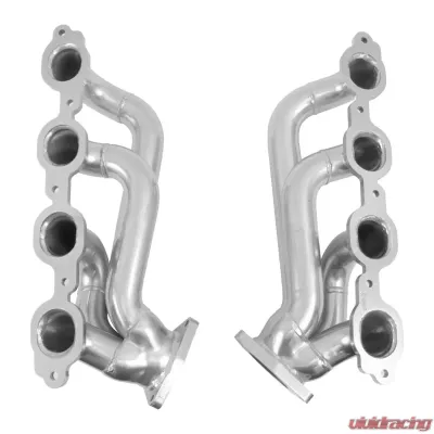 BBK Performance Parts 2019-2022 CHEVY TRUCK 5.3/6.2L 1-3/4?? SHORTY Headers (POLISHED SILVER CERAMIC) - 40480