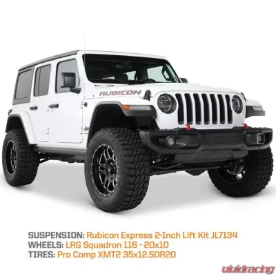 Rubicon Express 2" Economy Lift Kit Jeep Wrangler JL 18-20 - JL7134