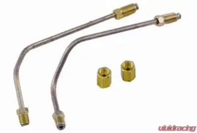 Rubicon Express Brake Line 6 Inch Extension & Coupler Stainless Steel Lifted Height of 4 Inch to 6 Inch For Use w/PN RE5505 - RE15051
