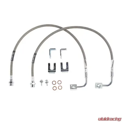 Rubicon Express JK Brake Line Set Front/Rear 07-18 Jeep Wrangler JK/JKU - RE1512