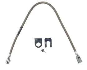 Rubicon Express Jeep Rear Brake Line 22 Inch Stainless Steel Jeep YJ/CJ/MJ CLEARANCE