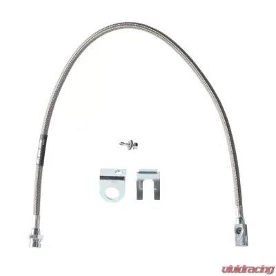 Rubicon Express TJ Rear Brake Line 24 inch Stainless Steel 97-06 Wrangler TJ/TJ Unlimited - RE1517