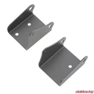 Rubicon Express TJ Shock Relocator Bracket Kit Front 99-06 Wrangler TJ - RE2001