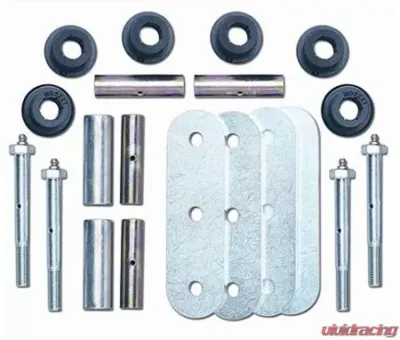 Rubicon Express CJ Shackle 1 inch Over Stock Rear 76-86 Jeep CJ5, CJ7, Scrambler CJ - RE2782