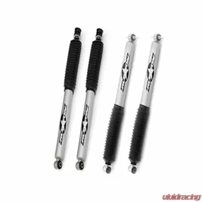 Rubicon Express YJ Mono Tube Shock Absorber Kit 5 Inch 87-95 Wrangler YJ W/Spring Over Suspension - SK010505RXJ