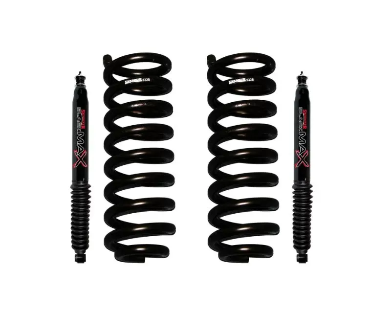 Skyjacker Suspension Lift Kit w/ Shock Black MAX Shocks 1.5-2 Inch Front Lift Ford | Mazda - 132-B