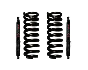 Skyjacker Suspension Lift Kit w/ Shock Black MAX Shocks 1.5-2 Inch Front Lift Ford | Mazda