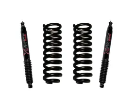 Skyjacker Suspension Lift Kit w/Shock Black MAX Shocks 1.5-2 Inch Front Lift Ford Ranger | Mazda Navajo 1986-1997