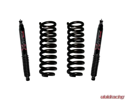 Skyjacker Suspension Lift Kit w/Shock Black MAX Shocks 1.5-2 Inch Front Lift Ford Ranger | Mazda Navajo 1986-1997 - 132X-B
