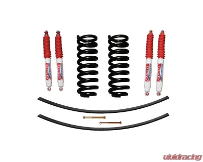Skyjacker Suspension Lift Kit w/ Shock 1.5-2 Inch Lift w/ Front Coil Springs Rear Add-A-Leafs Ford Ranger 1989-1997 - 132XK-H