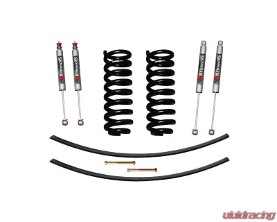 Skyjacker Suspension Lift Kit w/Shock M95 Performance Shocks 1.5-2 Inch Lift w/Front Coil Springs Rear Add-A-Leafs Ford Ranger 1989-1997 - 132XK-M