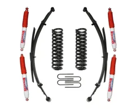 Skyjacker Suspension Lift Kit w/Shock Nitro Shocks 1.5-2 Inch Lift w/Rear U Bolt Kit Front Coil/Rear Leaf Springs Ford Ranger | Mazda B4000 1986-1997
