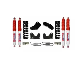 Skyjacker Suspension Lift Kit w/Shock 4 Inch Lift w/Standard Brackets U Bolts Blocks Ford Ranger 1983-1997