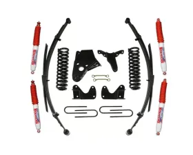 Skyjacker Suspension Lift Kit w/Shock 6 Inch Lift w/Front/Rear Springs Rear U Bolt Kit Ford Bronco II 1984-1990