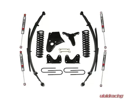 Skyjacker Suspension Lift Kit w/Shock M95 Performance Shocks 6 Inch Lift w/Front/Rear Springs Rear U Bolt Kit Ford Bronco II 1984-1990 - 136BHKS-M