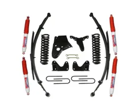 Skyjacker Suspension Lift Kit w/Shock Nitro Shocks 6 Inch Lift w/Front/Rear Springs Rear U Bolt Kit Bronco II 1984-1990