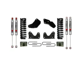 Skyjacker Ranger/B Series Suspension Lift Kit  w/Shock M95 Performance Shocks 6 Inch Lift w/Front Coil Springs Hinge Brackets Radius Arm Bracket Rear U Bolt Kit Rear Block Ford Ranger | Mazda B Series 1983-1997