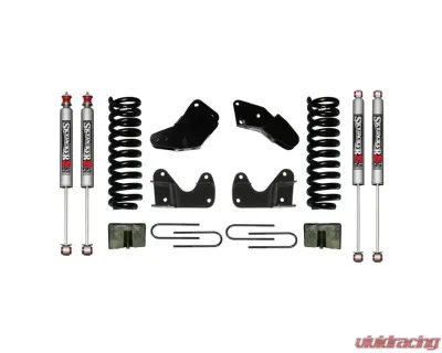 Skyjacker Ranger/B Series Suspension Lift Kit w/Shock M95 Performance Shocks 6 Inch Lift w/Front Coil Springs Hinge Brackets Radius Arm Bracket Rear U Bolt Kit Rear Block Ford Ranger | Mazda B Series 1983-1997 - 136R2K-M