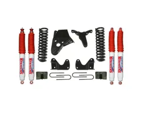 Skyjacker Suspension Lift Kit w/Shock Nitro Shocks 6 Inch Lift w/Front Coil Springs Rear U Bolt Kit Rear Block Ford Ranger | Mazda B4000 1983-1997