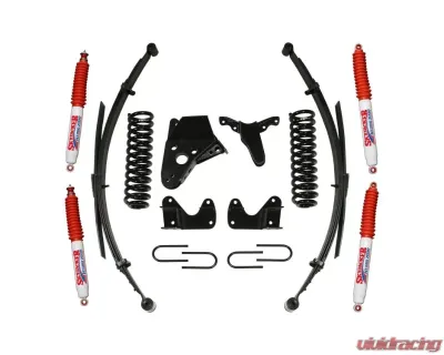 Skyjacker Suspension Lift Kit w/Shock 6 Inch Lift w/Front Coil Spring Rear Leaf Springs Rear U Bolt Kit Ford Ranger | Mazda B4000 1983-1997 - 136RHKS-H