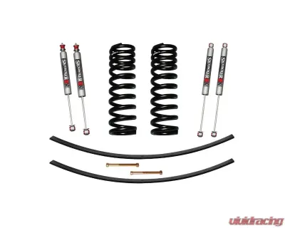 Skyjacker Bronco Suspension Lift Kit w/Shock M95 Performance Shocks 1.5-2 Inch Lift w/Front Coil Springs Rear Add-A-Leafs Ford Bronco 1978-1979 - 172BK-M