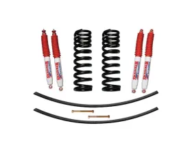 Skyjacker Suspension Lift Kit w/ Shock Nitro Shocks 1.5-2 Inch Lift w/ Front Coil Springs Rear Add-A-Leafs Ford Bronco 1978-1979