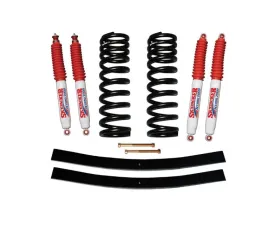 Skyjacker Suspension Lift Kit w/ Shock 1.5-2 Inch Lift w/ Front Coil Springs Rear Add-A-Leafs Ford Bronco 1975-1977