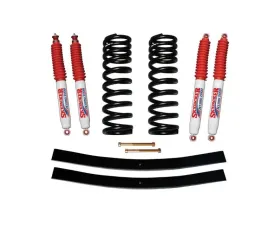 Skyjacker Suspension Lift Kit w/ Shock 1.5-2 Inch Lift w/ Front Coil Springs Rear Add-A-Leafs Ford F-100 1970-1972